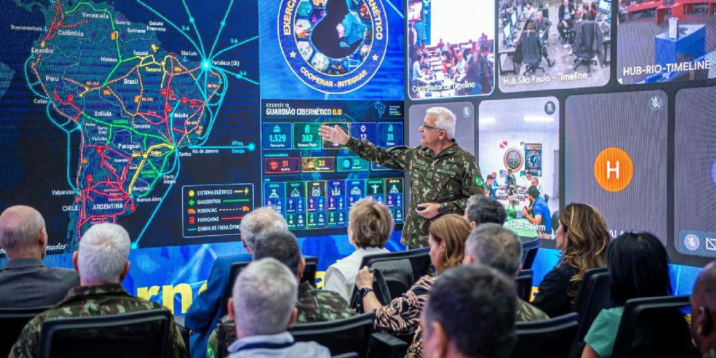 Exército brasileiro reforça segurança cibernética antes das eleições de 2026