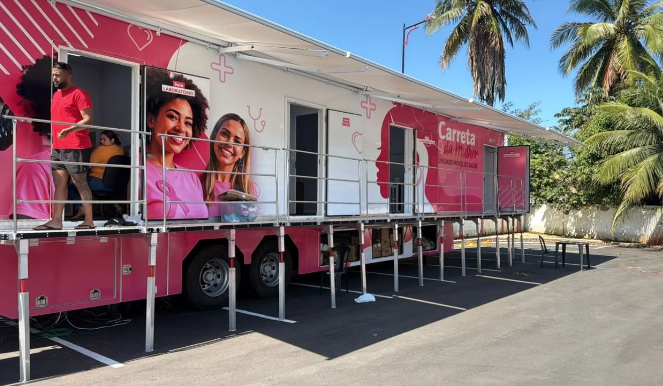 Maricá reforça rede de saúde da mulher com unidade móvel para exames
