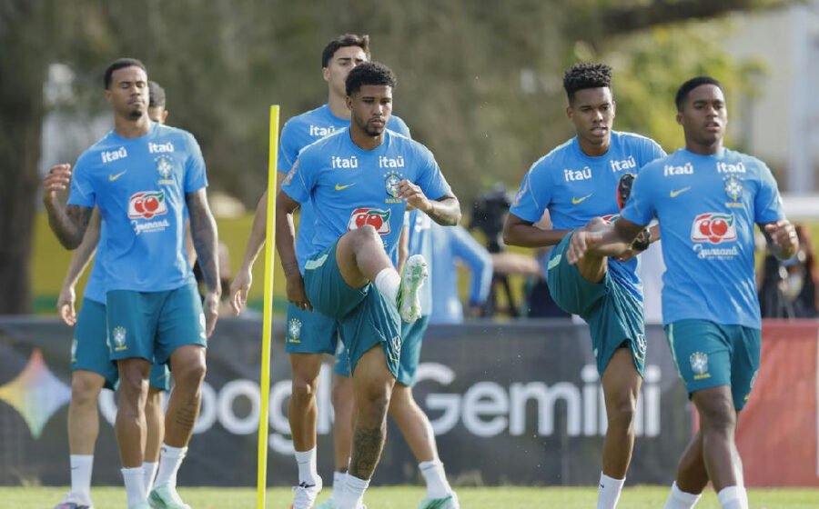 Seleção brasileira completa elenco na Austrália sob comando de Carlo Ancelotti