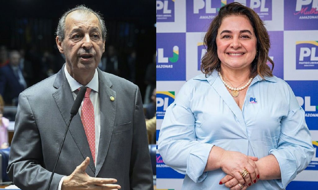 Amazonas define disputa estadual entre Omar Aziz e Professora Maria do Carmo