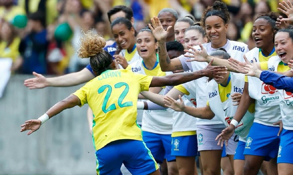 Brasil domina Argentina e vence amistoso no Beira-rio com show de gols