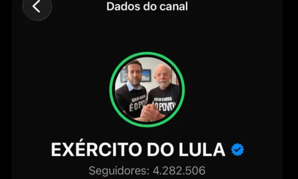 Campanha de Lula registra canal Exército do Lula no TSE após determinação judicial
