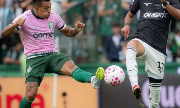 Coritiba e Botafogo empatam no Couto Pereira e prolongam jejum no Brasileirão