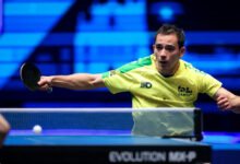Hugo Calderano busca vaga nas quartas de final do China Smash nesta quinta-feira