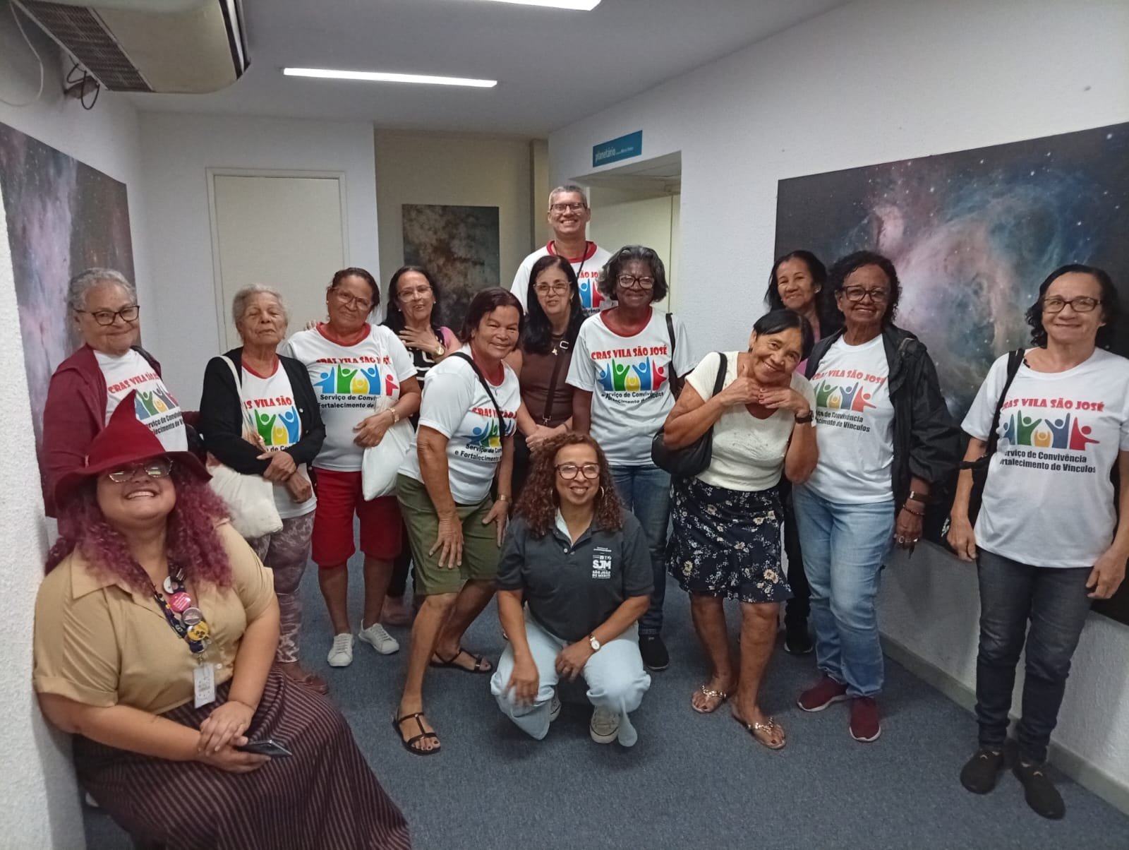 Idosos do CRAS participam de passeio cultural e científico