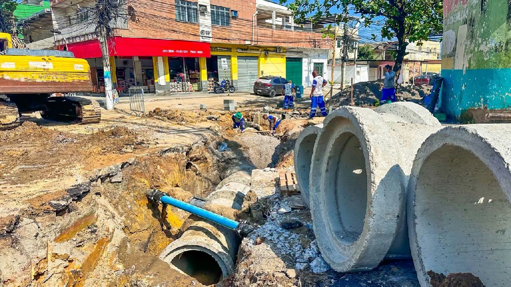 São João de Meriti inicia modernização do sistema de drenagem no Jardim Meriti