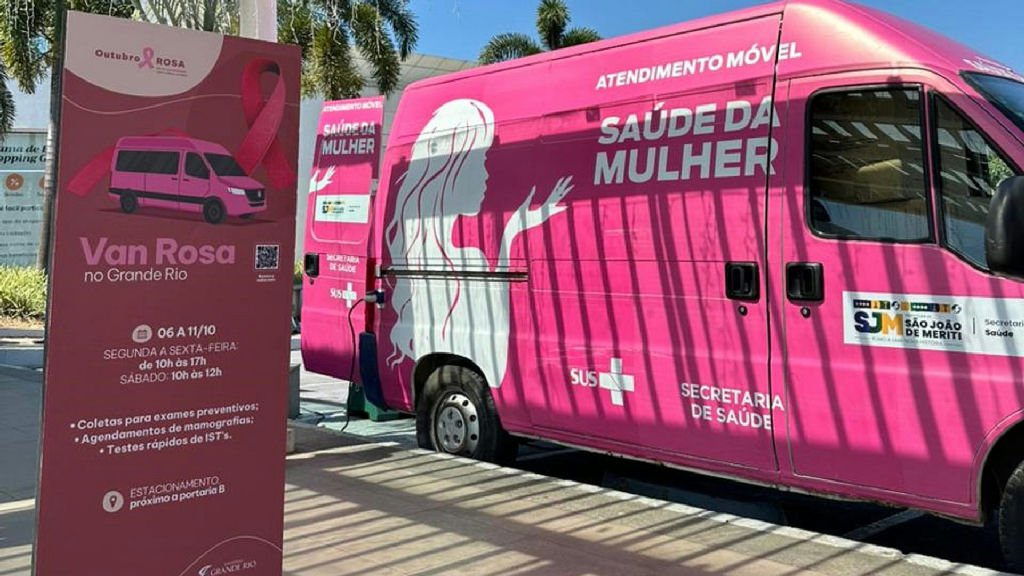 Van Rosa oferece exames e serviços de saúde no Shopping Grande Rio